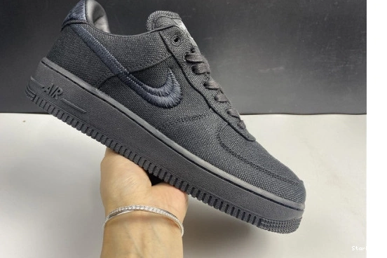 Black Low Nike 1 Stussy Air Force CZ9084-001 1116